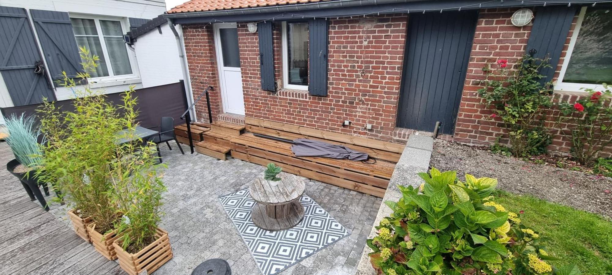 Studio Independant Avec Terrasse Vue Jardin Beauchamps  Номер фото